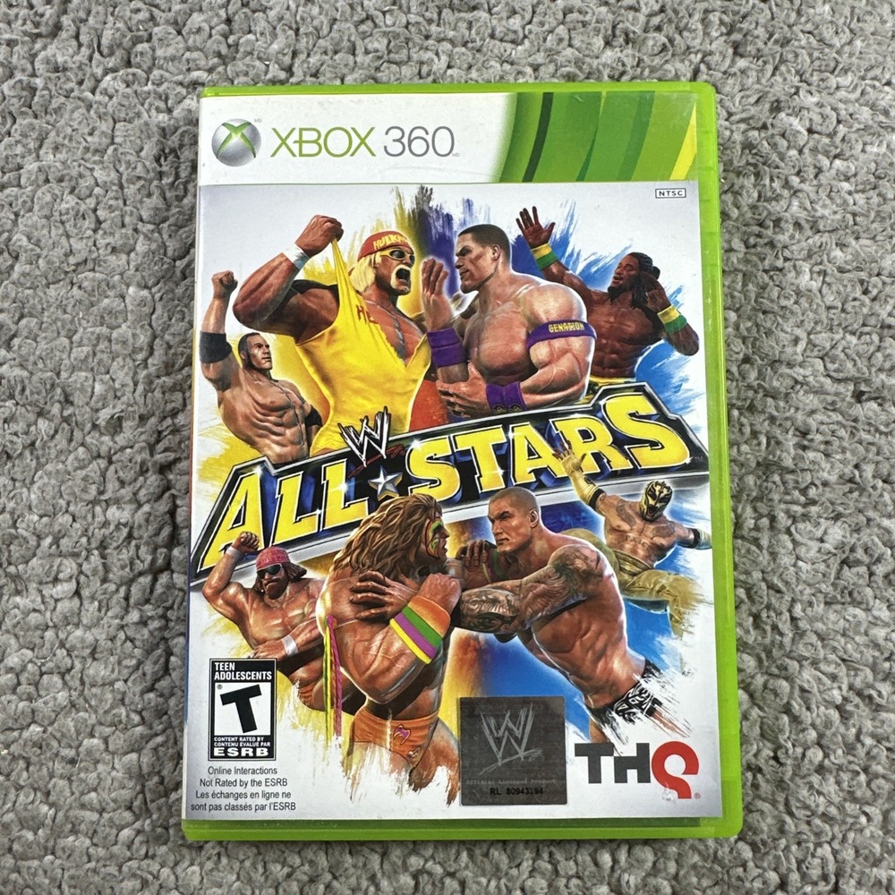WWE All Stars (Microsoft Xbox 360, 2011) Complete CIB Tested & Working